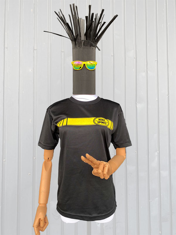 KENZロゴ入りクールドライTシャツ